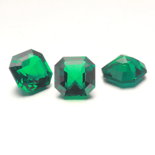 Colombia asscher lab-grown gemstones