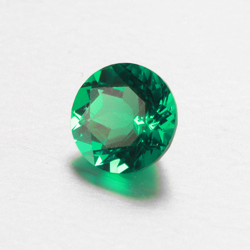 Colombia round lab-grown gemstones